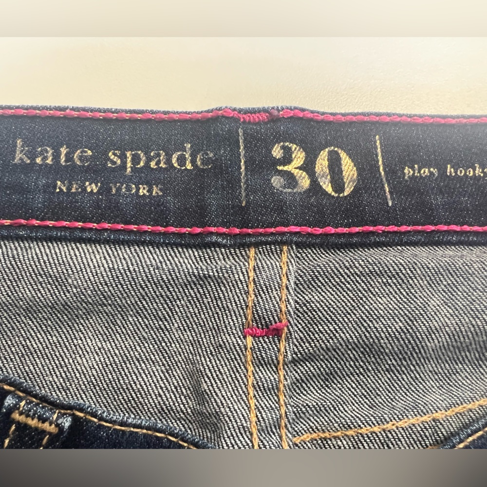 Kate Spade dark jeans